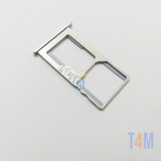 SIM HOLDER OUTSIDE ASUS ZENFONE 3 MAX ZC553KL ,XOO8D SILVER